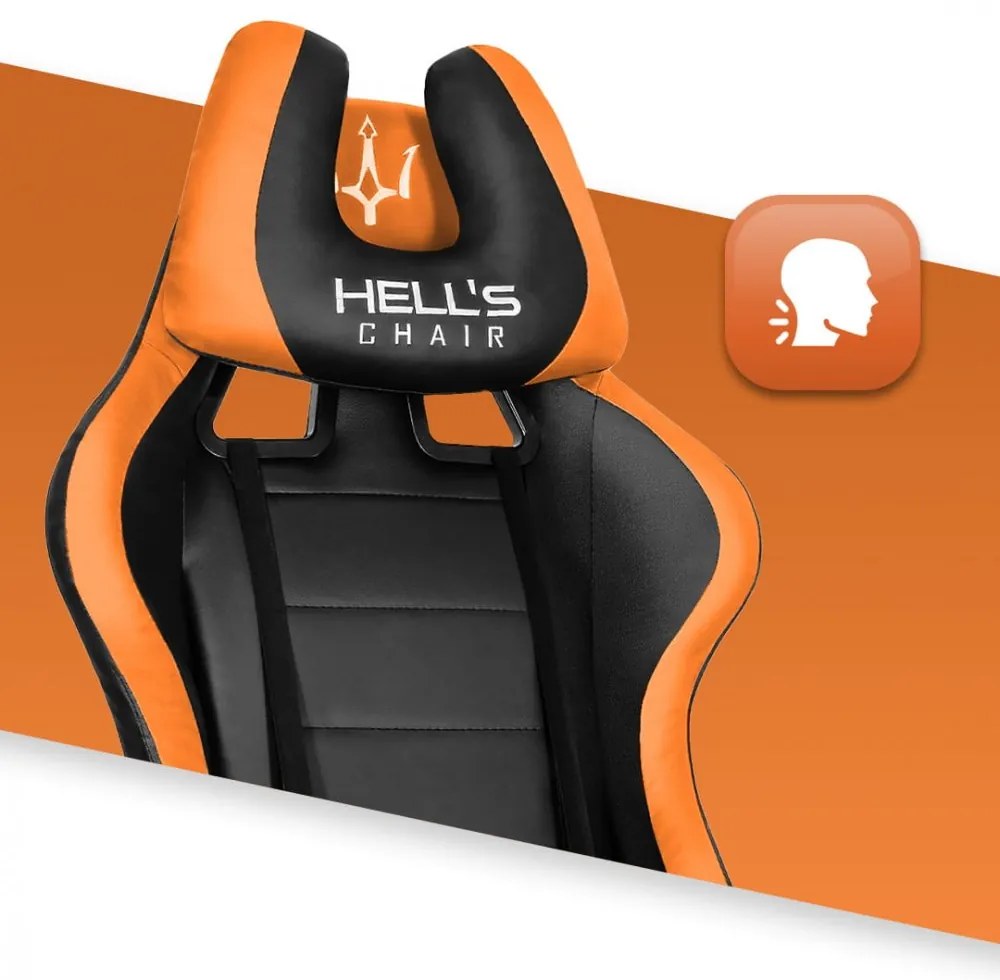 Herné kreslo HC-1039 Orange