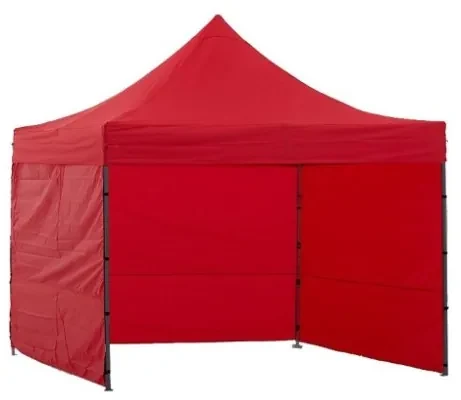 ShopJK NOŽNICOVÝ STAN PROFI 2X3M ČERVENÝ