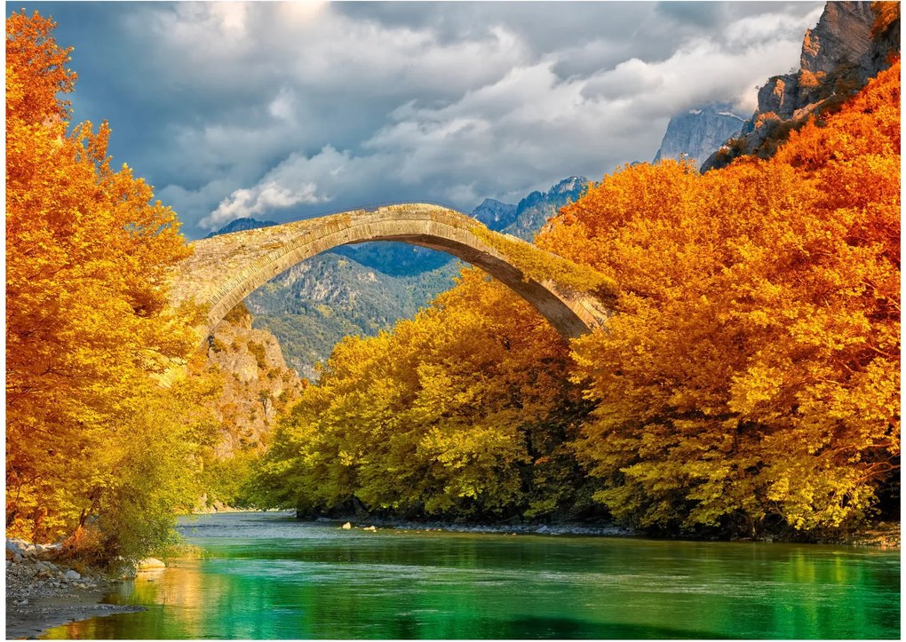 Obraz - Konitsa most (70x50 cm)