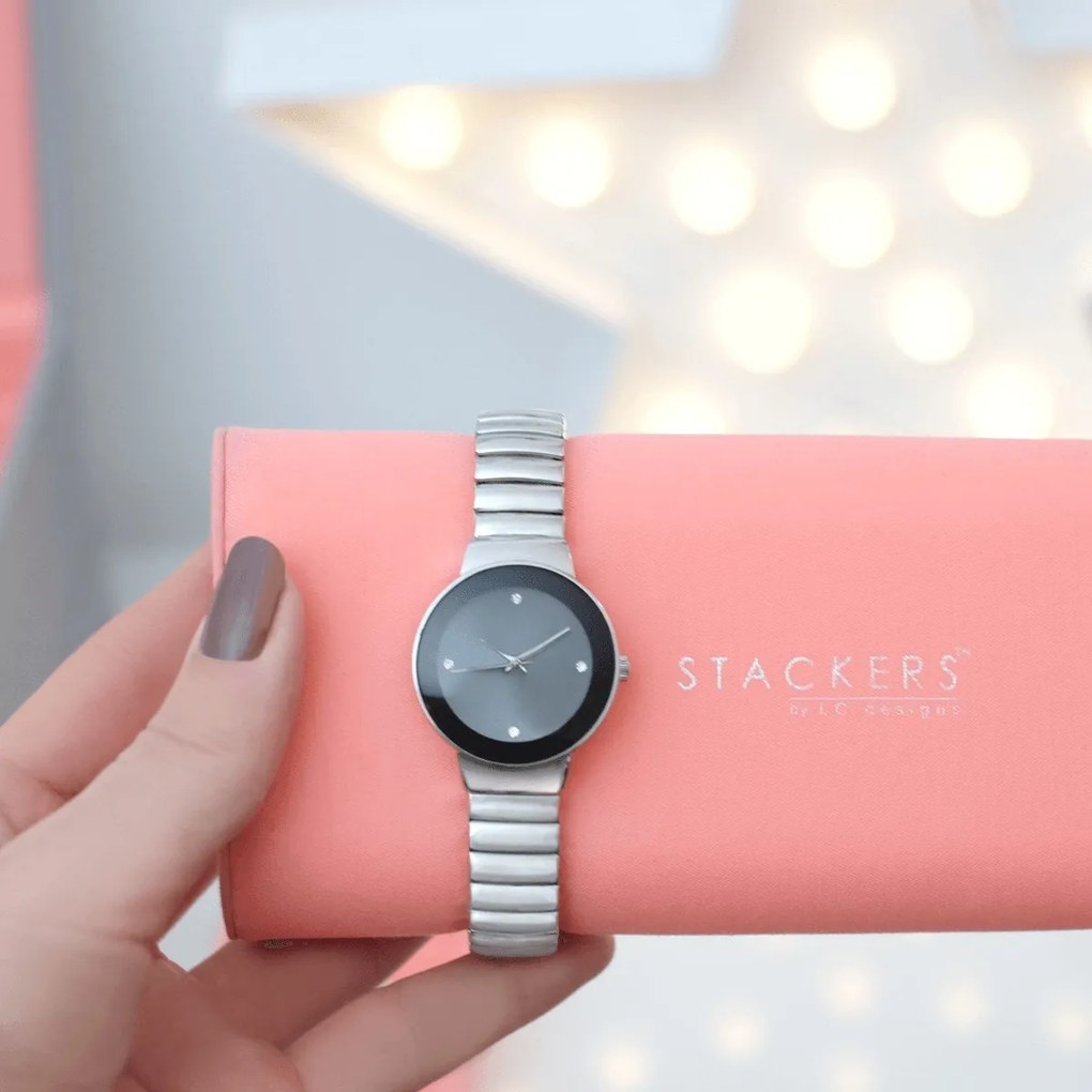 Vankúšik na hodinky Stackers taupe