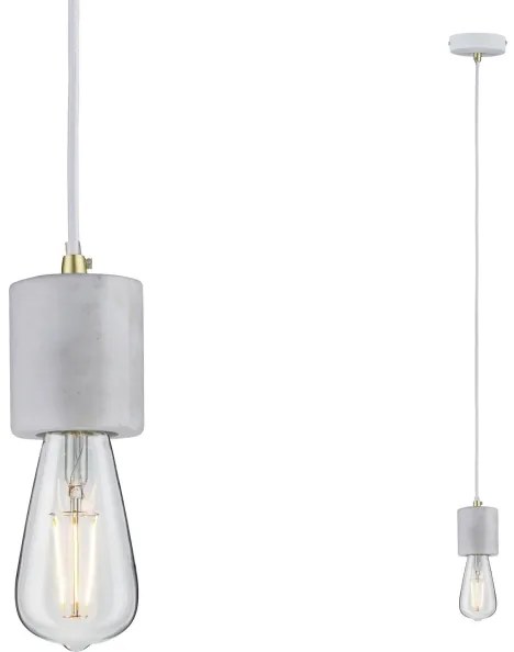 Paulmann 79750 - 1xE27/20W Luster na lanku NORDIN 230V