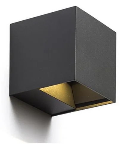 RED-Design Rendl-R12557- LED Vonkajšie nástenné svietidlo CARRE 2xLED/3W/230V IP54