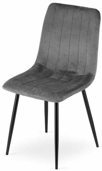 Jedálenský stôl NP so štyrmi stoličkami LAVA sivé