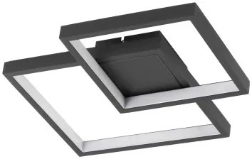 LED stropné svietidlo Porto 32 čierne