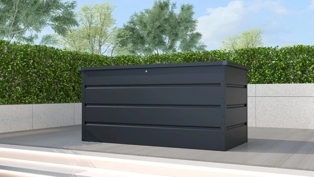 Úložný box MAX F 1072 l, tmavosivý