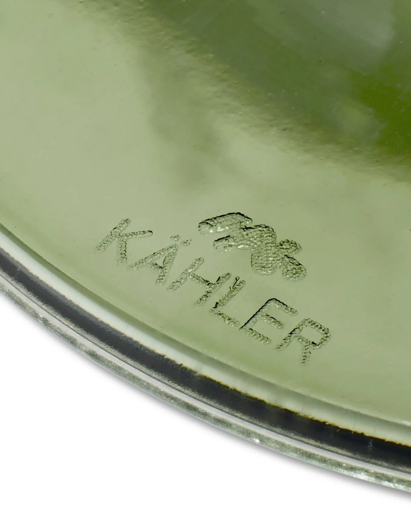 KÄHLER Pohár na víno Hammershøi Green 350 ml – set 2 ks