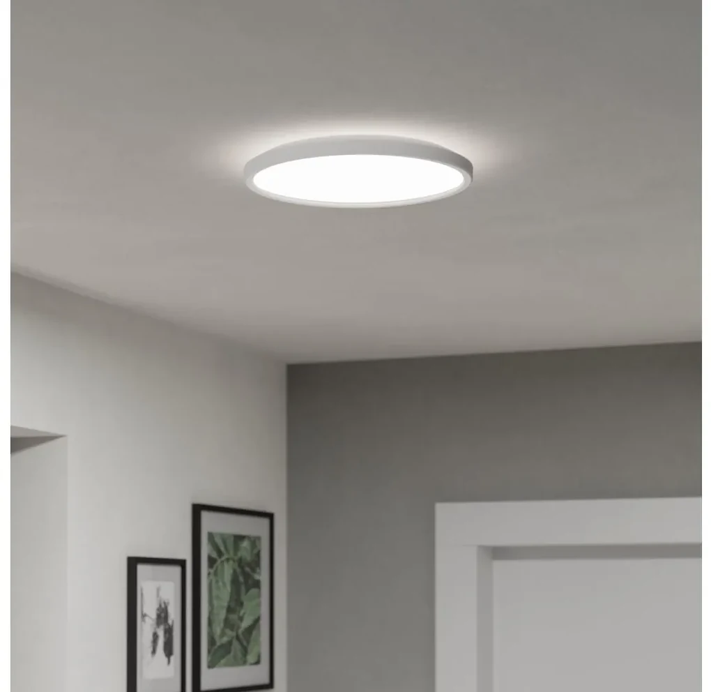 Eglo 901446 -LED Kúpeľňové stropné svietidlo ROVITO 13,9W/230V pr.30cm IP44 biela EG901446