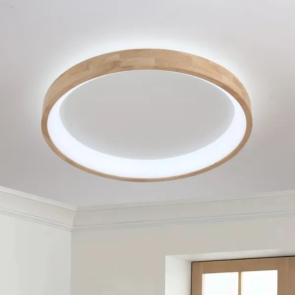Brilagi-LED Stropné svietidlo FALCON WOOD LED/60W/230V 3000/4000/6000K 80 cm drevo