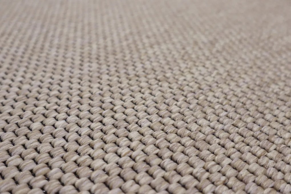 Vopi koberce Kusový koberec Nature svetle béžový štvorec - 250x250 cm