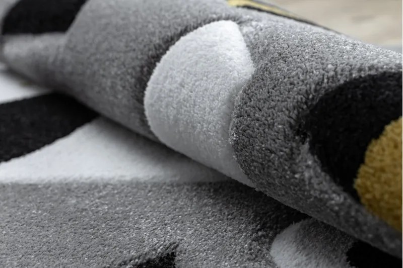 Dywany Łuszczów, Detský kusový koberec Petit Lion grey, 160x220, šedá, detská izba