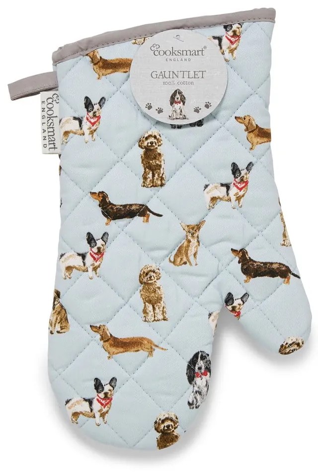 Bavlnená kuchynská rukavica Cooksmart ® Curious Dogs