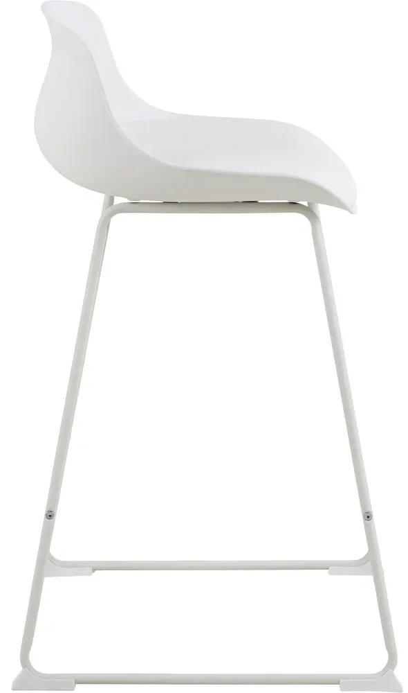 Barová stolička Tina 84 cm biela
