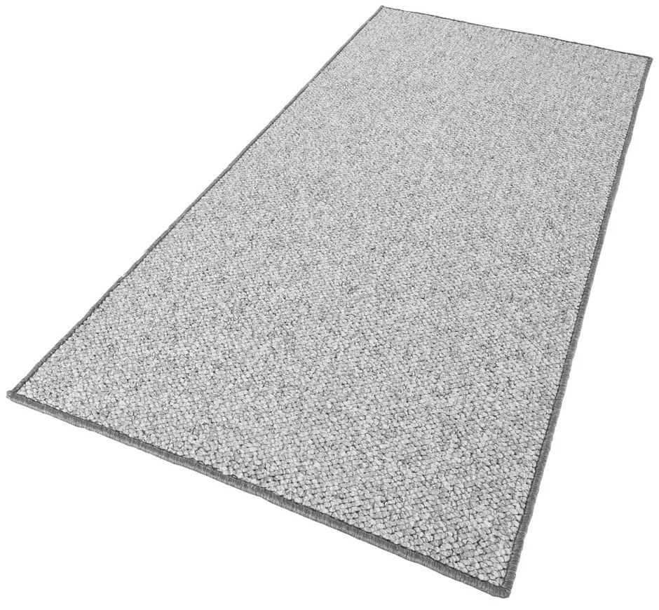 Sivý behúň 80x200 cm Wolly - BT Carpet