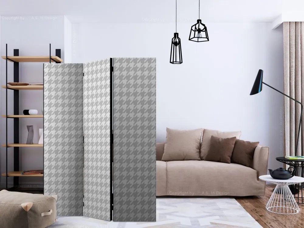 Artgeist Paraván -  Dogtooth Check [Room Dividers]