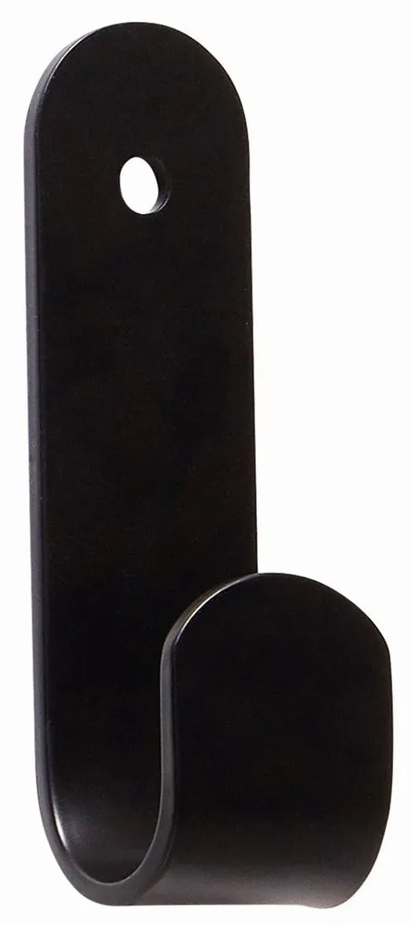 Hübsch Vešiak Metal Black Zlatý šroubek