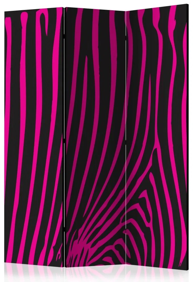 Artgeist Paraván - Zebra pattern (violet) [Room Dividers]