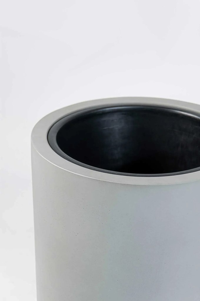 Kvetináč ESCADA, sklolaminát, výška 60 cm, beton design