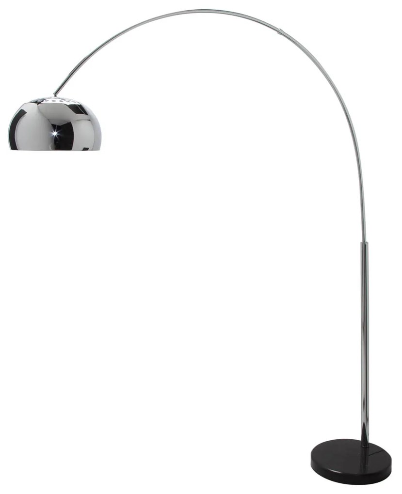 Stojacia lampa Big Bow chróm 170-205cm