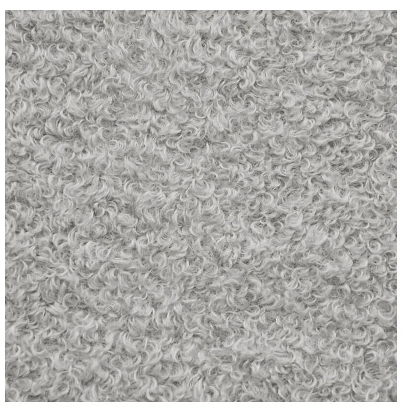 Svetlosivý detský sedací vak z textílie buklé Cocoon 120 – SLOWDOWN