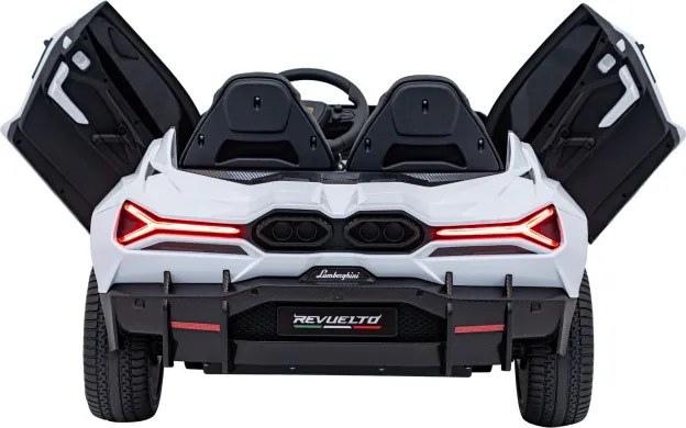 Elektrické autíčko Lamborghini Revuelto XL biele