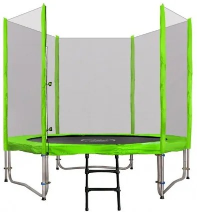 Záhradná trampolína RAMIZ SKY 8FT/244 cm - zelená