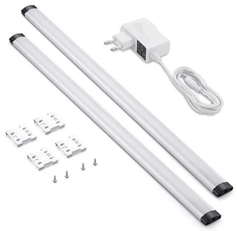 Solight WO216 - SADA 2x LED Stmievateľné podlinkové svietidlo LED/5W/230V