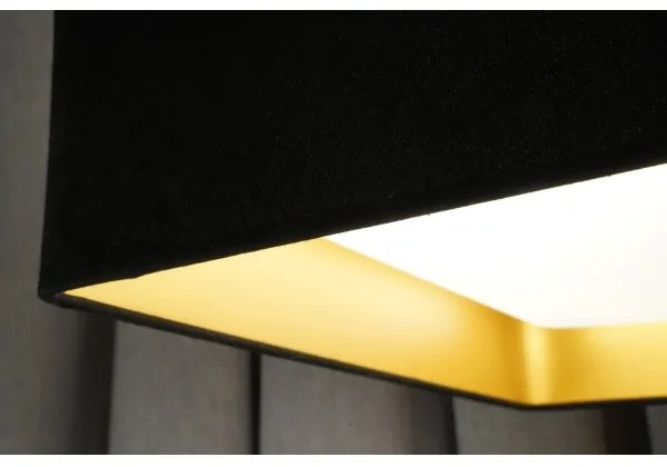 Brilagi-LED Stmievateľné svietidlo VELVET SQUARE LED/36W/230V Wi-Fi Tuya+DO čierna