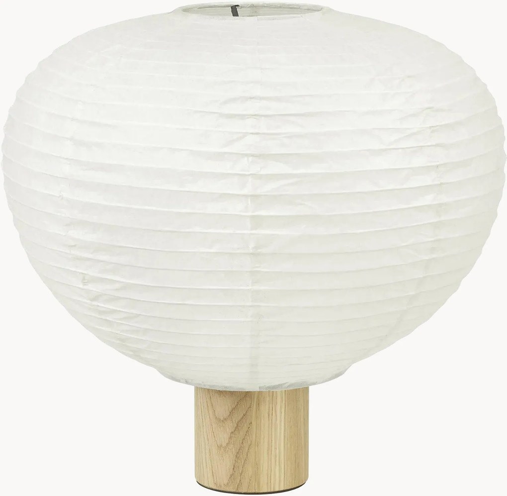 Stolová lampa's podstavcom z dubového dreva Kami