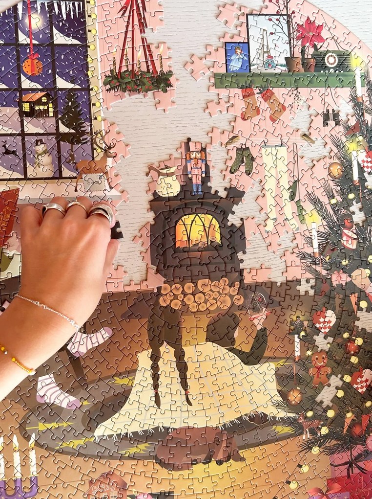 ViSSEVASSE Puzzle Wonderful Christmas Time 1000 dielikov