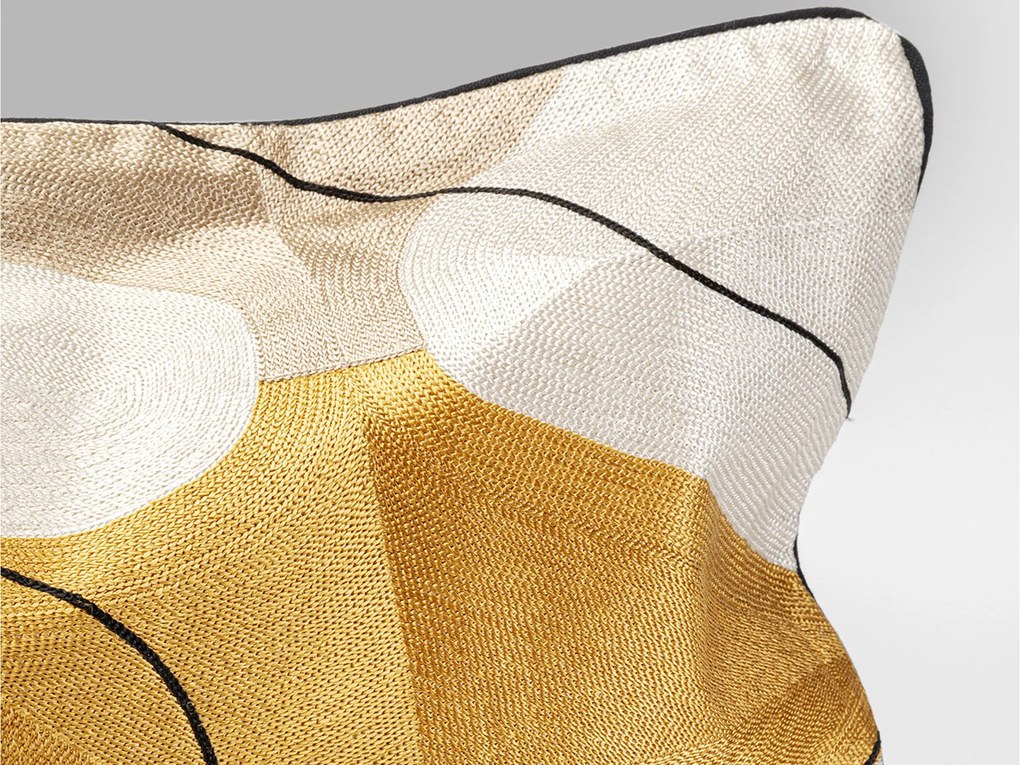 Fields vankúš žltý 50x50 cm