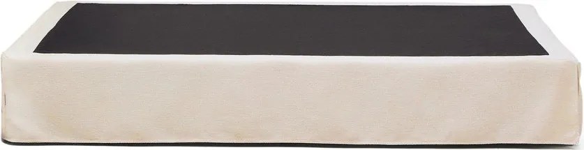 Biela čalúnená dvojlôžková posteľ bez čela 160x200 cm Jaira – Kave Home