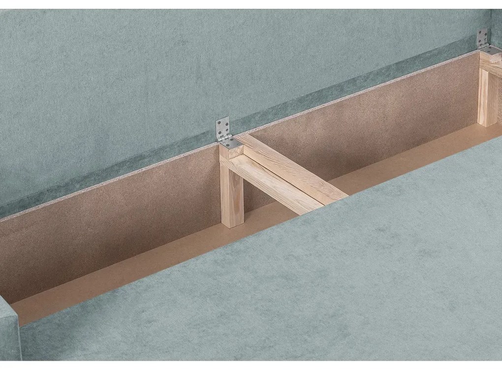 Rozkládací pohovka DELLA Mentolová