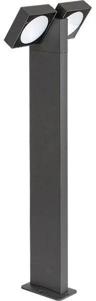 Rabalux 77102 - LED Vonkajšia lampa TELDE 2xLED/7W/230V IP54 antracit