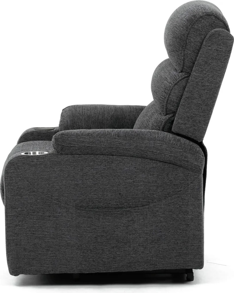 Elektrické polohovacie kreslo TV-S8348 GREY2 Farba: Sivá