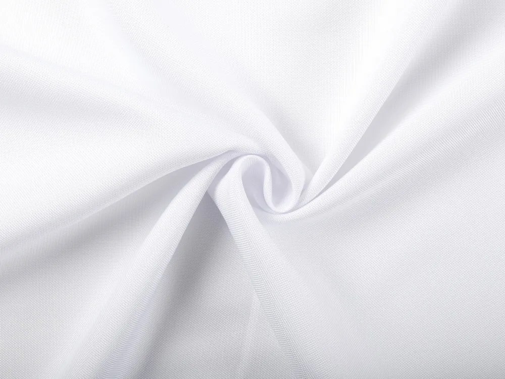 Biante Teflónový behúň na stôl TF-068 Biely bez vzoru 35x180 cm