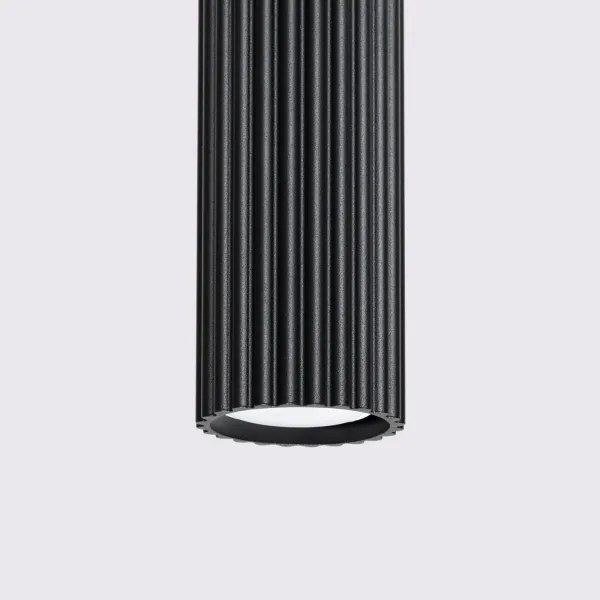 BRILAGI - LED luster na lanku CRESTO 1xGU10/10W/230V čierna