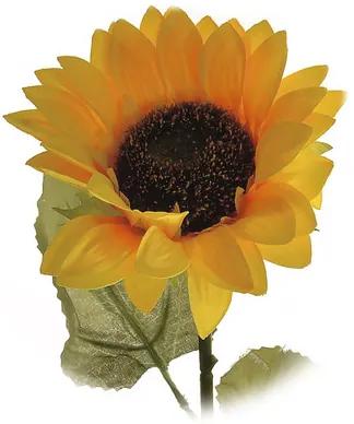 Umelá kvetina slnečnica 68 cm žltá