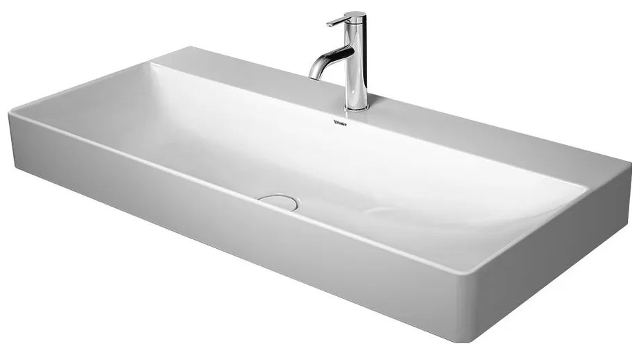 Duravit DuraSquare - Umývadlo do nábytku 1000x470 mm, bez prepadu, biela 2353100041