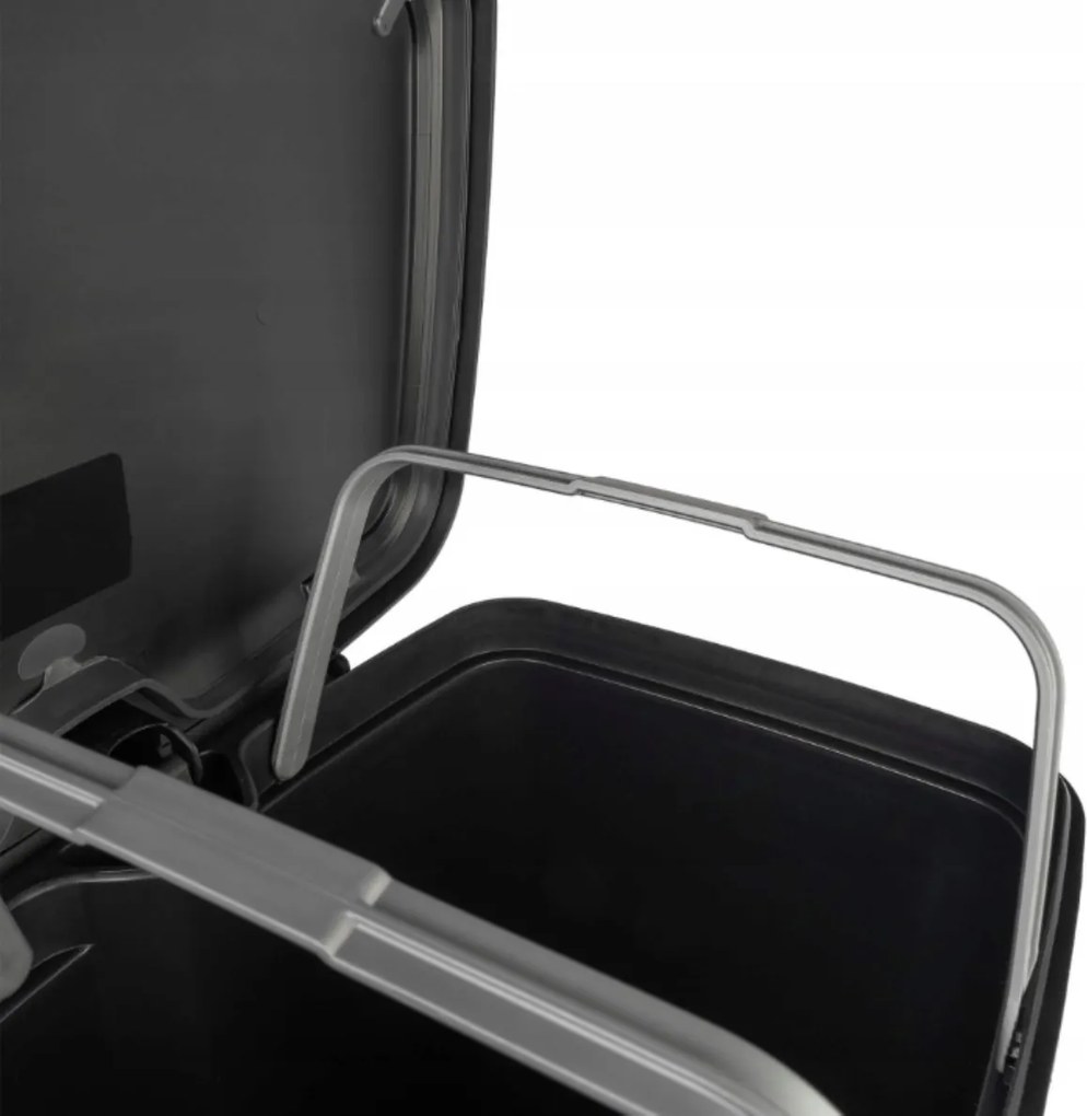Curver Odpadkový kôš DECO BIN 50 l, čierny