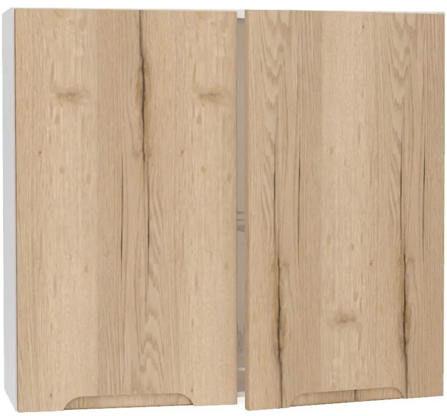Skrinka do kuchyne Zoya W80su Alu Dub Halifax/Biely