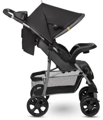 Lionelo - Športový kočík EMMA PLUS čierna