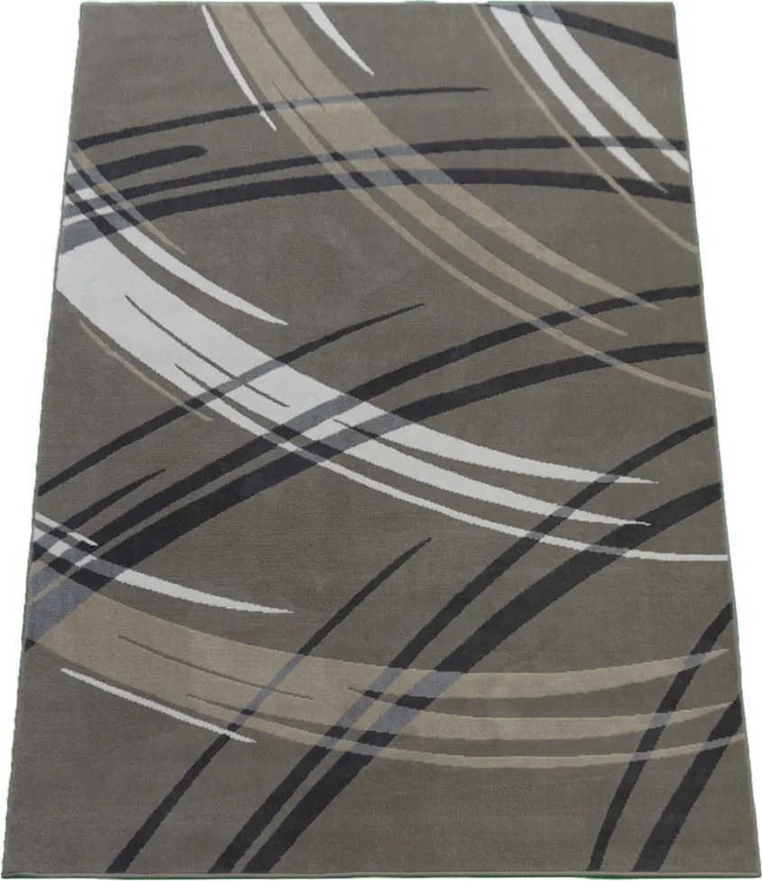 Koberec Lotus 9304 béžovo-sivý obdĺžnik – nízky vlas 8 mm Rozmer: 50x80 cm