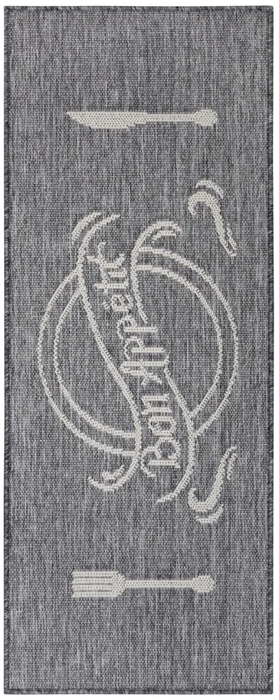 Behúň Cucina Bon Appetit 105622 Grey Cream, 92x150, šedá, kuchyňa, Hanse Home