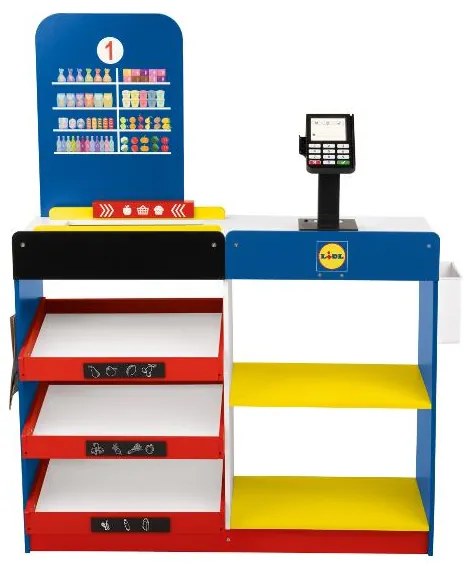 Playtive Drevený supermarket Lidl (100381048)