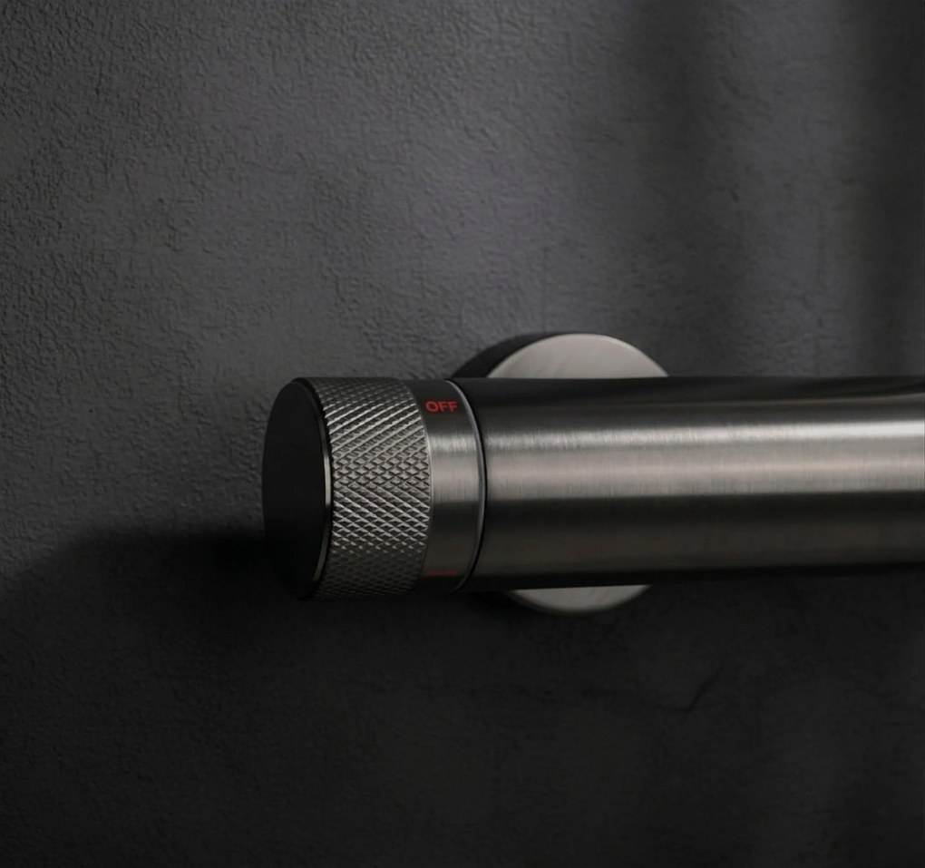 Rea RIVO, sprchová súprava s pákovou batériou, grafitová, REA-P9497