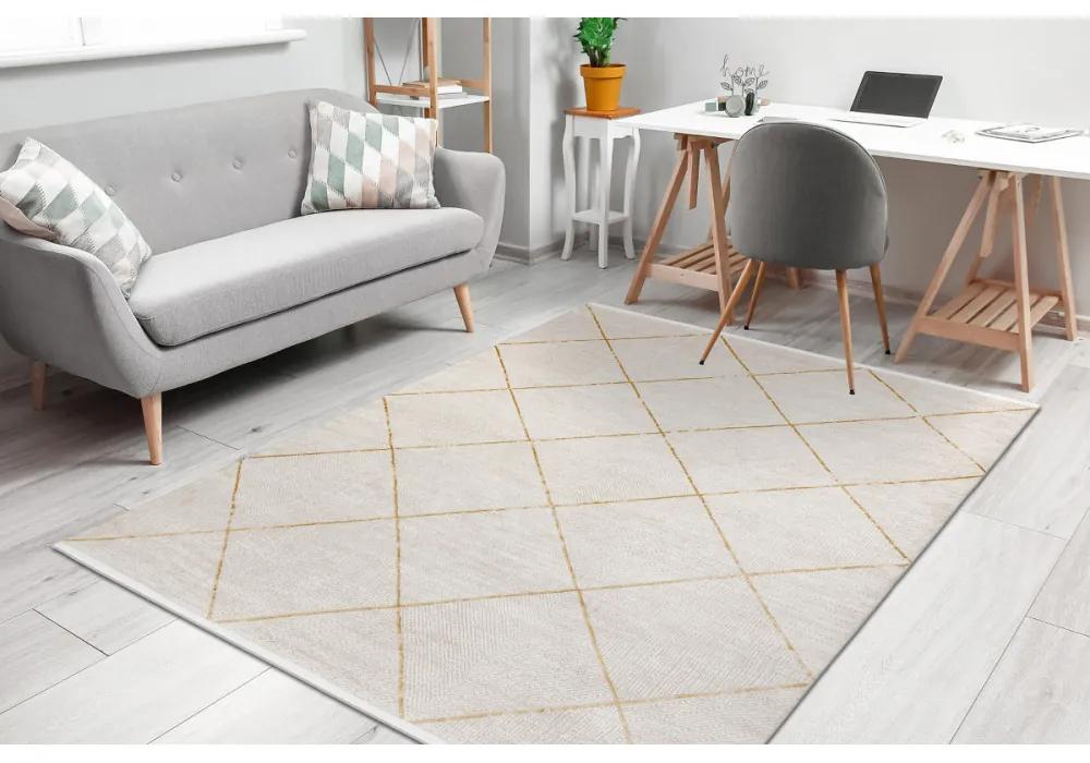 Kusový koberec Mycera zlatokrémový 280x370cm