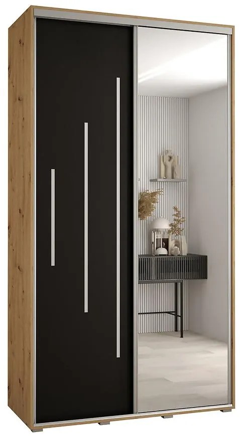 Skriňa 45 Canaris 13 130 artisan/čierna/silver