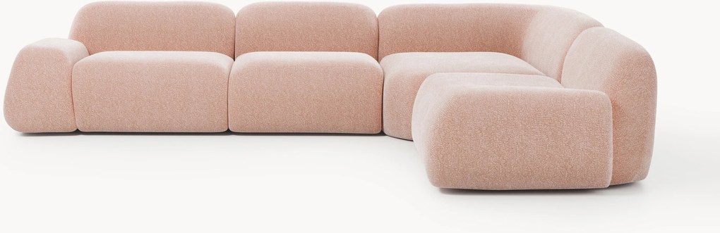 Modulárna rohová pohovka Wolke (4-miestna)