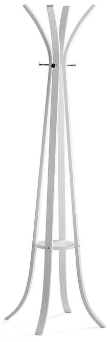 Vešiak na kabáty MILLER, biely