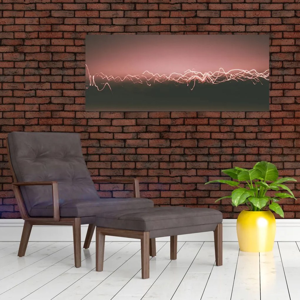 Abstraktný obraz (120x50 cm)